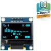 0.96" OLED Display Module I2C 128x64 Blue 4 Pin Screen for Arduino Raspberry Pi