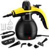 AKPIAN Pulitrice a Vapore Portatile Steam Cleaner con 10 Accessori Pulitore a