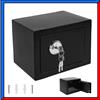 Cassaforte a Muro con Chiave da Incasso Armadio Piccola 23x17x17cm Hotel Albergo