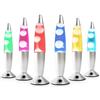 InnovaGoods LAMPADA LAVA MAGMA DA TAVOLO LED LUCE NOTTE DESIGN ARREDO MULTI COLORE 7 COLORI