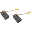 vhbw 2 Spazzole carbone per Bosch PWS 13-125 C (0 603 324 932)