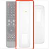 4 coperture per telecomando: 6,3x2,2" in silicone trasparente, protezione