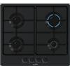 Bosch PGP6B6K80 Serie 4 Piano cottura a gas 60 cm acciaio smaltato Nero | Piano