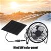 Solar Panel Powered Fan Ventilatore da pannello per solare 4 pollici 5W ventilatore ad per solare ventil