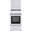 De Longhi DL554EW Cucina con Forno elettrico statico e piano a gas Bianca