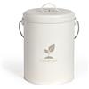 Livoo Secchio per compost da cucina Livoo Cream 6L - MES154C