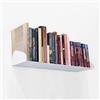 MILUKA Mensole da Muro Design 60 cm | Libreria da Parete Sospesa | Libreria Scaf