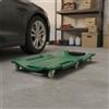 Lettino da Officina con Ruote Scorrevole Carrello con Ruote Mobile per Garage