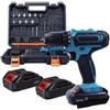 TRAPANO AVVITATORE PROFESSIONALE 2 BATTERIA 48V A LITIO + VALIGIA ACCESSORI
