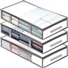 3 Pezzi Contenitori Sottoletto 100X50X18Cm Scatole Sotto Letto Contenitore Con F