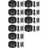 No Base per Lampada un Luce Notturna un LED 3D da 10 Pezzi + + Cav7150