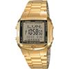 Casio Orologio Uomo Casio Acciaio Data Bank Vintage Dorato DB-360G-9ADF