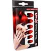 W WIDMANN MILANO Party Fashion Widmann- Unghie Cosmetici Donna, Multicolore, 05365 | Unghie finte a stiletto, accessorio, complemento per costumi di Carnevale, Halloween e feste a tema