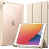 Custodia per iPad 9ª/8ª/7ª Gen 10,2 Beige Cover per 10,2 2021/2020/2019 Modello