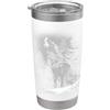 Wolf Hunting Ground outfits Lupo Caccia Terreno, Icy Moon Forest fauna selvatica Bicchiere termico in acciaio inox doppia parete