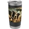 Funny Collie Owner Gift Collie Lover Divertente regalo per il proprietario di Collie Lover Bicchiere termico in acciaio inox doppia parete