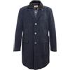 Alviero Martini 1A Classe Peacoat In Cotone Blu Navy Singolo Petto B015 $634 NWT