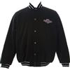 GIII Uomo Nero 2013 MLB Tutti Stella Gioco Varsity Jacket 6A5WOB3D Sz Media New