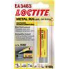 FIMI LOCTITE 3463 Stucco epossidico metallico - Meta Magic Steel 50 gr
