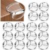 Motswedi Paraspigoli per Bambini, 16pcs Trasparenti, Paraspigoli, Copri Spigoli per Bambini