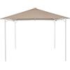 Siena Garden Rivestimento per tetto, colore tortora a gazebo Phoenix, 3 x 3 m, rivestimento in poliestere, rivestito in PU, 180 g/m², tortora