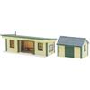 PECO Rifugio Piattaforma + Capanna In Legno OO Gauge Peco LK-16