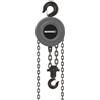 Precision Steel Paranco Manuale a Catena 1 Tonnellata, Catena G80 3 m | Argano sollevatore 1000 kg · Catena G80 Mn2 6×18 mm · Conforme EN13157