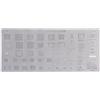 3 x stencil per bga universali per MTK per samsung per htc per huawei per