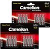 Camelion 16x CAMELION AAA Più Batterie Alcaline 1.5V LR03 MN2400 AM4 16 Confezione