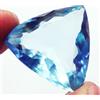 Acquamarina Cubico Forma 40.50 KT Certificato Loose Gemma Con Omaggio