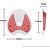 Tacchetto Tacco ABS per Sidi per Scarpe Bici Strada 41 39 27mm Spike Ricambio Co