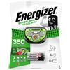 Energizer Vision HD+ Lampada Frontale LED 350 Lumen Verde + 3 Batterie AAA