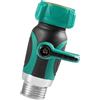 Valvola a per sfera in lega di zinco 3/4 pollici con tappo per collegamento tubo