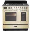 De'Longhi DE LONGHI BS965TMAC CUCINA A GAS 5 FUOCHI 90CM DOPPIO FORNO ELETTRICO PANNA A