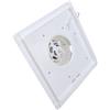 Ventilatore di Scarico da Soffitto Materiale PC con Luce LED 12W 30 30CM per
