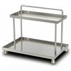 Scaffale a 2 Livelli Robusto Scaffaletto Salvaspazio per Cucina