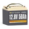 POWERQUEEN Power Queen Batteria LiFePO4 12V/24V 300Ah 200Ah 100Ah 50Ah, Bluetooth Batteria