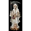 Figuren Shop GmbH Santa Muerte Figur Con Bilancia Bianco Gothic Sensenmann Fantasy 26,5cm