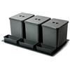MERILL Generico Pattumiera da cucina per base cestone 90 cm - 3 secchi H. 30.