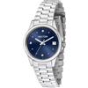 Orologio Sector 230 R3253161543 Quarzo Donna Blu Con Zirconi Bianchi