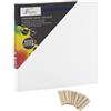 Art Sensations Nassau Fine Art AR1001/GE - Tela 30 x 30 cm, colore: Bianco