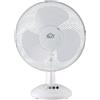 DCG VE9040 Ventilatore da Tavolo 40 cm Oscillante Inclinabile 3 Velocità Bianco