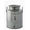 Contenitore Olio Acciaio Inox Fusto 20 Lt Cn Rubinetto Uso Alimentare Vino Miele