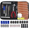 Kit Riparazione Pneumatici Auto 68 con per borsa Portaoggetti Strisce Gomma Ma