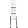 Scaffale in Metallo con Ruote Moderno Scaffalatura Compatto per Studio