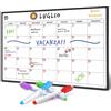 SmartPanda Lavagna Magnetica A3 Calendario Mensile Cancellabile con 4 Pennarelli 42x30Cm