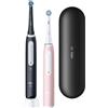 Oral B Spazzolino elettrico IO SERIES 3 Duo Edition (Ricaricabile) Matt black e Blush