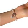 Bracciale perle vintage in lega gioielli da donna misura 12 10 1