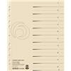 ‎Herlitz Herlitz A4 Subjects Divider - Buff (50 Pieces) 50er Packung Divider chamois