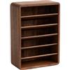 Organizzatore in Legno con Ripiani Compatto Organizer Elegante per Area Vanità